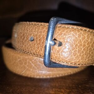 Polo by Ralph Lauren Brown Leather Belt
